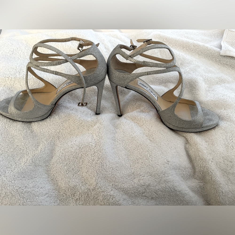 Jimmy Choo very lightly worn heels 37.5, worn once